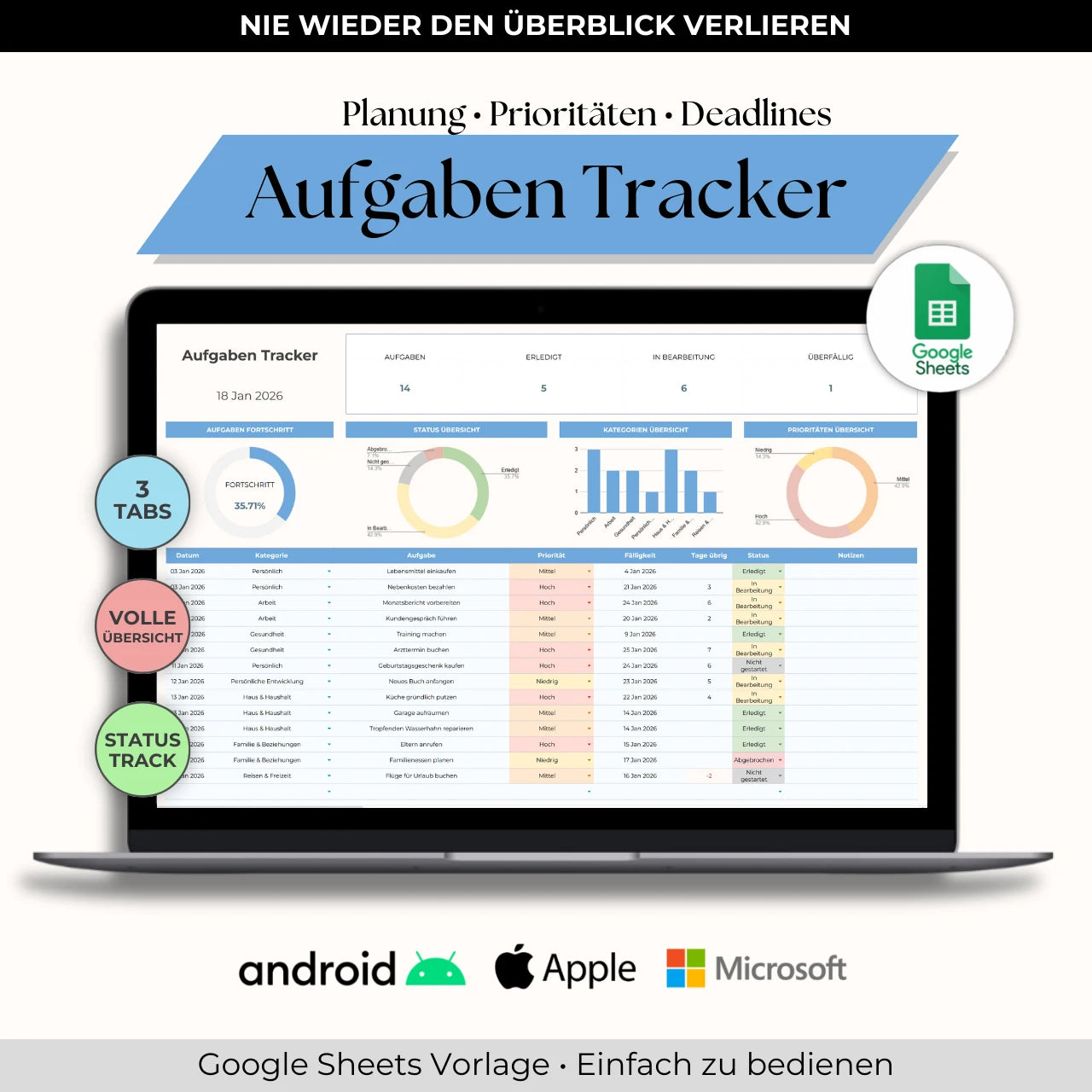 Aufgaben Tracker